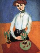 Henri Matisse Girls and tulip oil painting artist